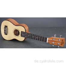 Hochwertige Ukulele mit Perlenstreifen